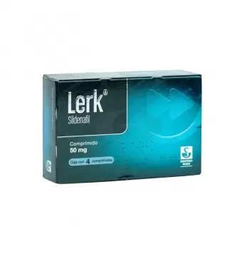 LERK 50 MG CON 4 COMPRIMIDOS