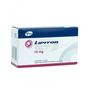 LIPITOR DUO 10 MG CON 30 TABLETAS