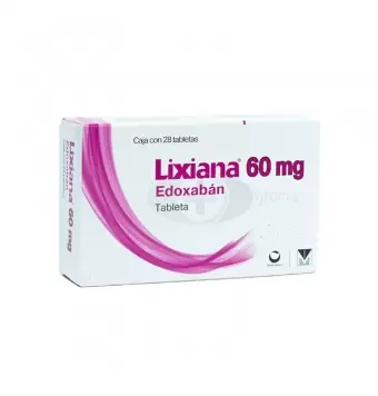 LIXIANA 60 MG CAJA CON 28 TABLETAS