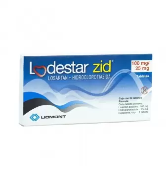 LODESTAR ZID 100MG/25MG CON 30 TABLETAS (1)