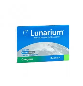 LUNARIUM 100MG/300MG CON 14 CÁPSULAS