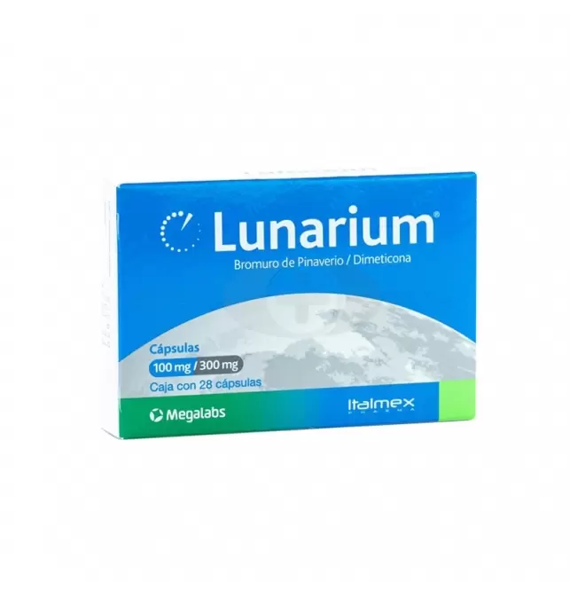 LUNARIUM 100MG/300MG CON 28 CÁPSULAS