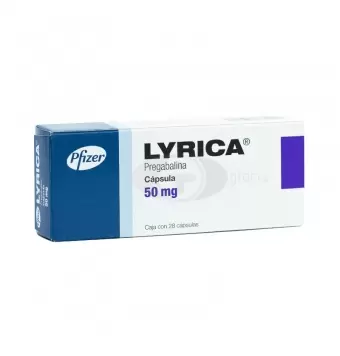 LYRICA 50 MG CON 28 CÁPSULAS