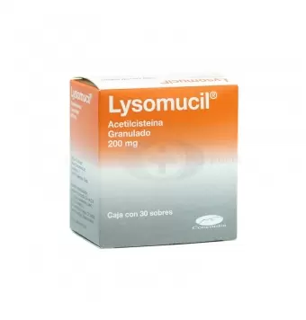 LYSOMUCIL 200 MG GRANULADO CON 30 SOBRES