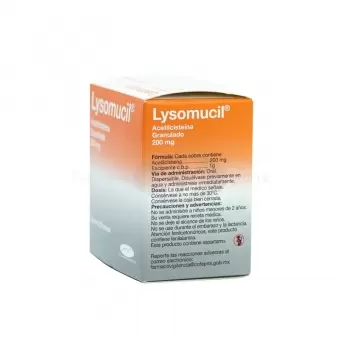 LYSOMUCIL 200 MG GRANULADO CON 30 SOBRES (1)