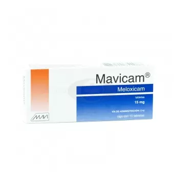 MAVICAM 15 MG CON 10 TABLETAS