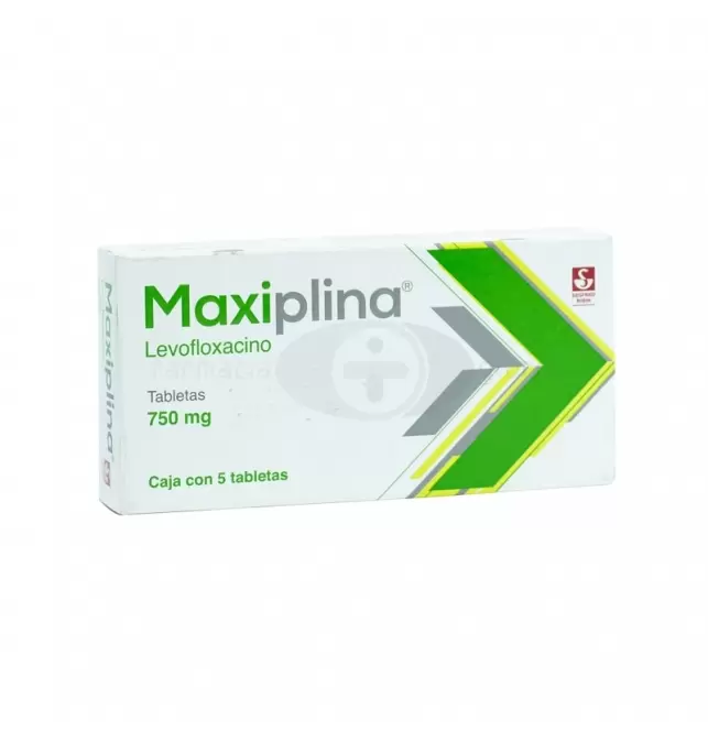 MAXIPLINA 750 MG CON 5 TABLETAS