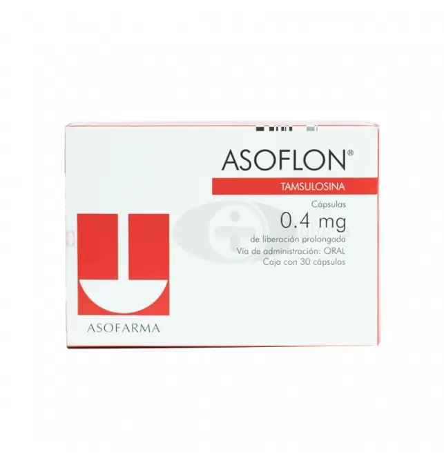 ASOFLON 0.4 MG CON 30 CÁPSULAS