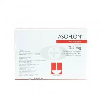 ASOFLON 0.4 MG CON 30 CÁPSULAS (1)