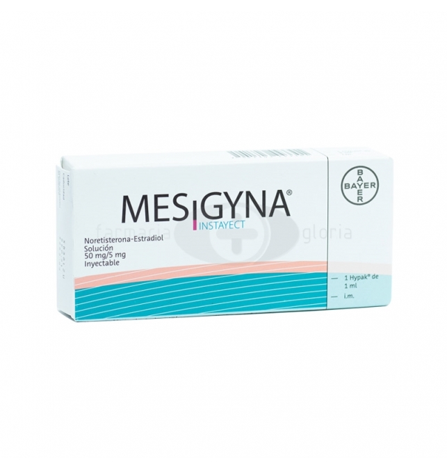 Mesigyna Instayect 50 Mg SoluciÓn Inyectable Con 1 Jeringa