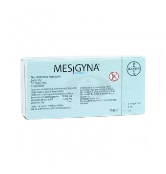 MESIGYNA INSTAYECT 50 MG SOLUCIÓN INYECTABLE CON 1 JERINGA (1)