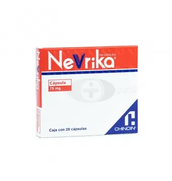 NEVRIKA 75 MG CON 28 CÁPSULAS
