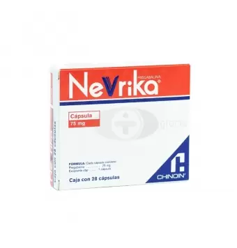 NEVRIKA 75 MG CON 28 CÁPSULAS (1)