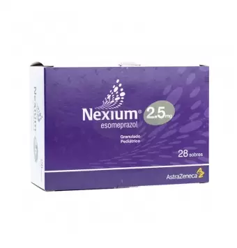 NEXIUM 2.5 MG PEDÍATRIO CON 28 SOBRES