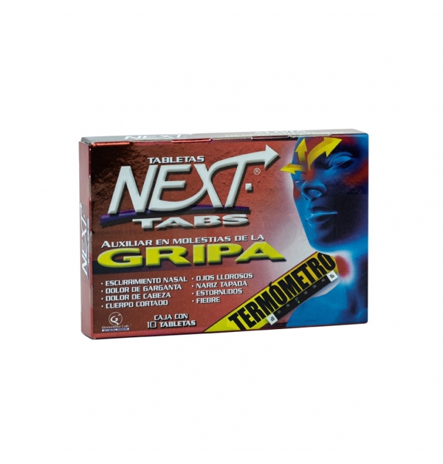 NEXT CON 10 TABLETAS