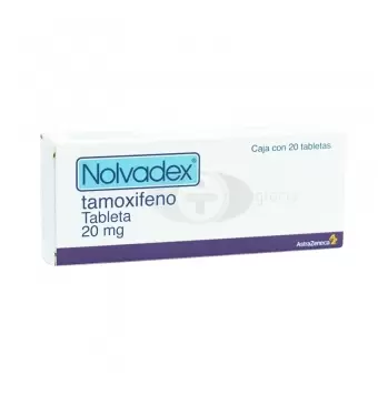 NOLVADEX 20 MG CON 20 TABLETAS