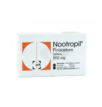 NOOTROPIL 800 MG CON 30 TABLETAS (1)