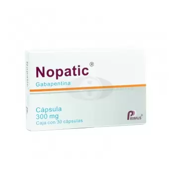 NOPATIC 300 MG CON 30 CÁPSULAS