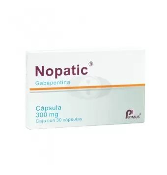 NOPATIC 300 MG CON 30 CÁPSULAS (1)