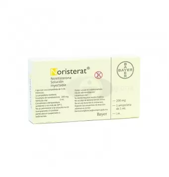 NORISTERAT 200 MG CON 1 AMPOLLETA DE 1 ML (1)
