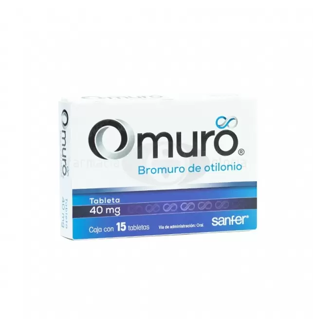 OMURO 40 MG CON 15 TABLETAS