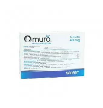 OMURO 40 MG CON 15 TABLETAS (1)