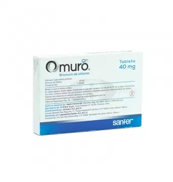 OMURO 40 MG CON 30 TABLETAS (1)