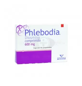 PHLEBODIA 600 MG CON 15 COMPRIMIDOS