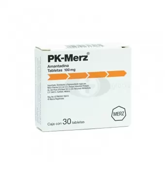 PK-MERZ 100 MG CON 30 COMPRIMIDOS