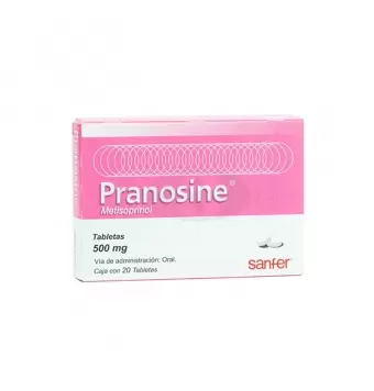 PRANOSINE 500 MG CON 20 TABLETAS