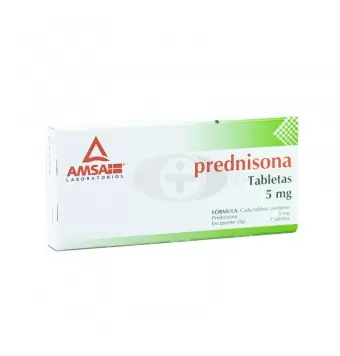 PREDNISONA 5 MG CON 20 TABLETAS (1)