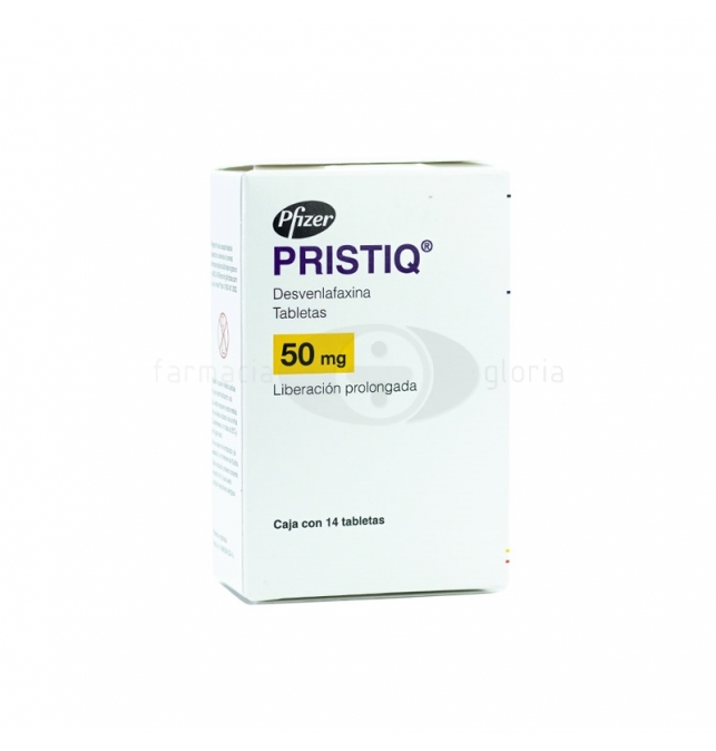 PRISTIQ 50 MG CON 28 TABLETAS