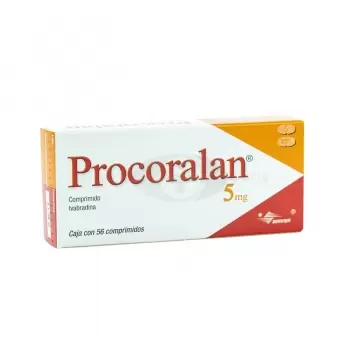 PROCORALAN 5 MG CON 56 TABLETAS