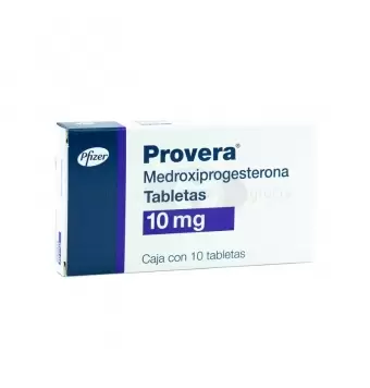 PROVERA 10 MG CON 10 TABLETAS