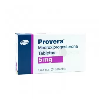 PROVERA 5 MG CON 24 TABLETAS
