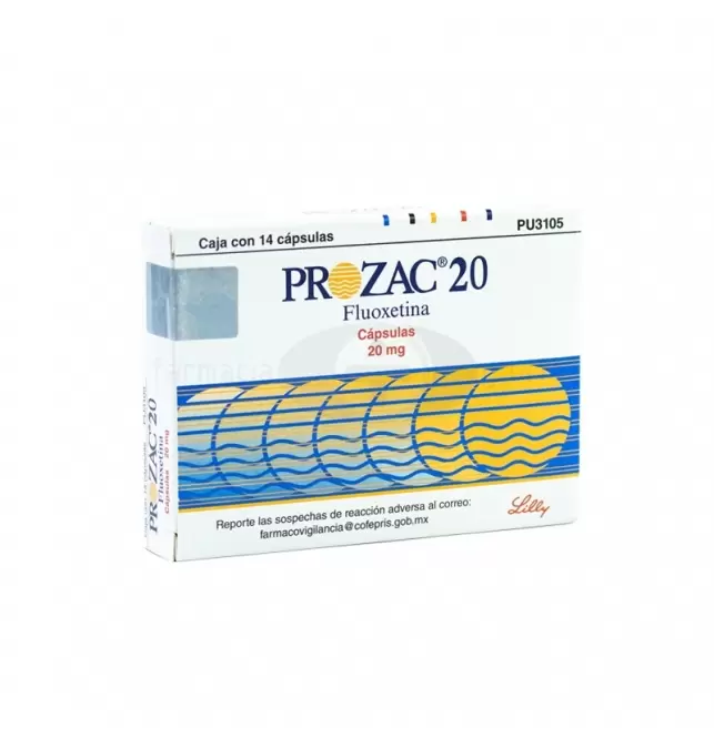 PROZAC 20 MG CON 14 CÁPSULAS