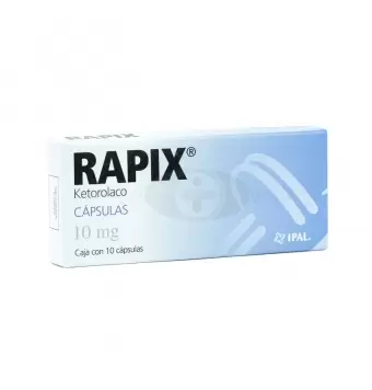RAPIX 10 MG CON 10 CÁPSULAS