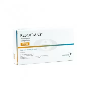 RESOTRANS 2 MG CON 14 COMPRIMIDOS