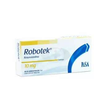 ROBOTEK 10 MG CON 30 TABLETAS