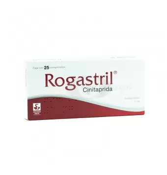 ROGASTRIL 1 MG CON 25 COMPRIMIDOS