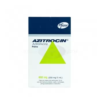 AZITROCIN 600 MG SUSPENSIÓN CON 15 ML