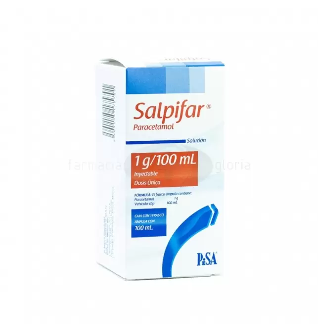 SALPIFAR 1G/100ML SOLUCIÓN INYECTABLE