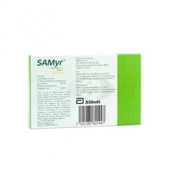 SAMYR 500 MG CON 10 TABLETAS (1)