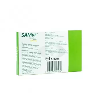 SAMYR 500 MG CON 20 TABLETAS (1)