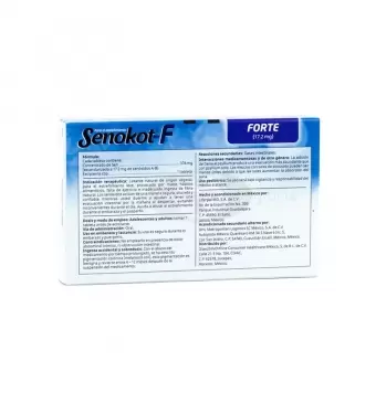 SENOKOT-F CON 30 TABLETAS (1)