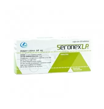 SERONEX LP 60 MG CON 30 TABLETAS DE LIBERACIÓN PROLONGADA (1)