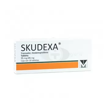 SKUDEXA 75MG/25MG CON 10 TABLETAS