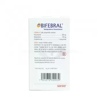 BIFEBRAL 100MG/300MG CAJA CON 12 COMPRIMIDOS (1)