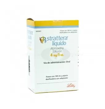 STRATTERA LÍQUIDO 4 MG CON 100 ML