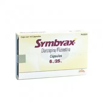 SYMBYAX 6MG/25MG CON 14 CÁPSULAS